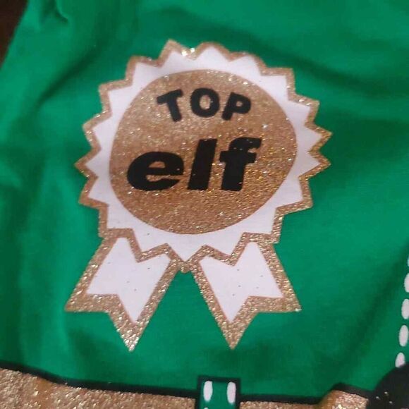 NEW WITH TAGS NANETTE BABY GIRL ELF OUTFIT - Picture 2 of 5